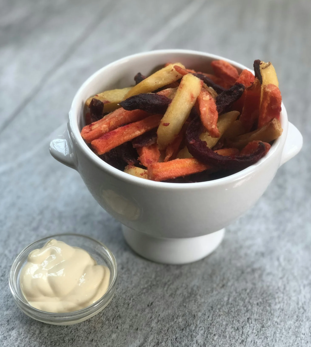 Root Veggie Fries with Fennel Pollen Salt