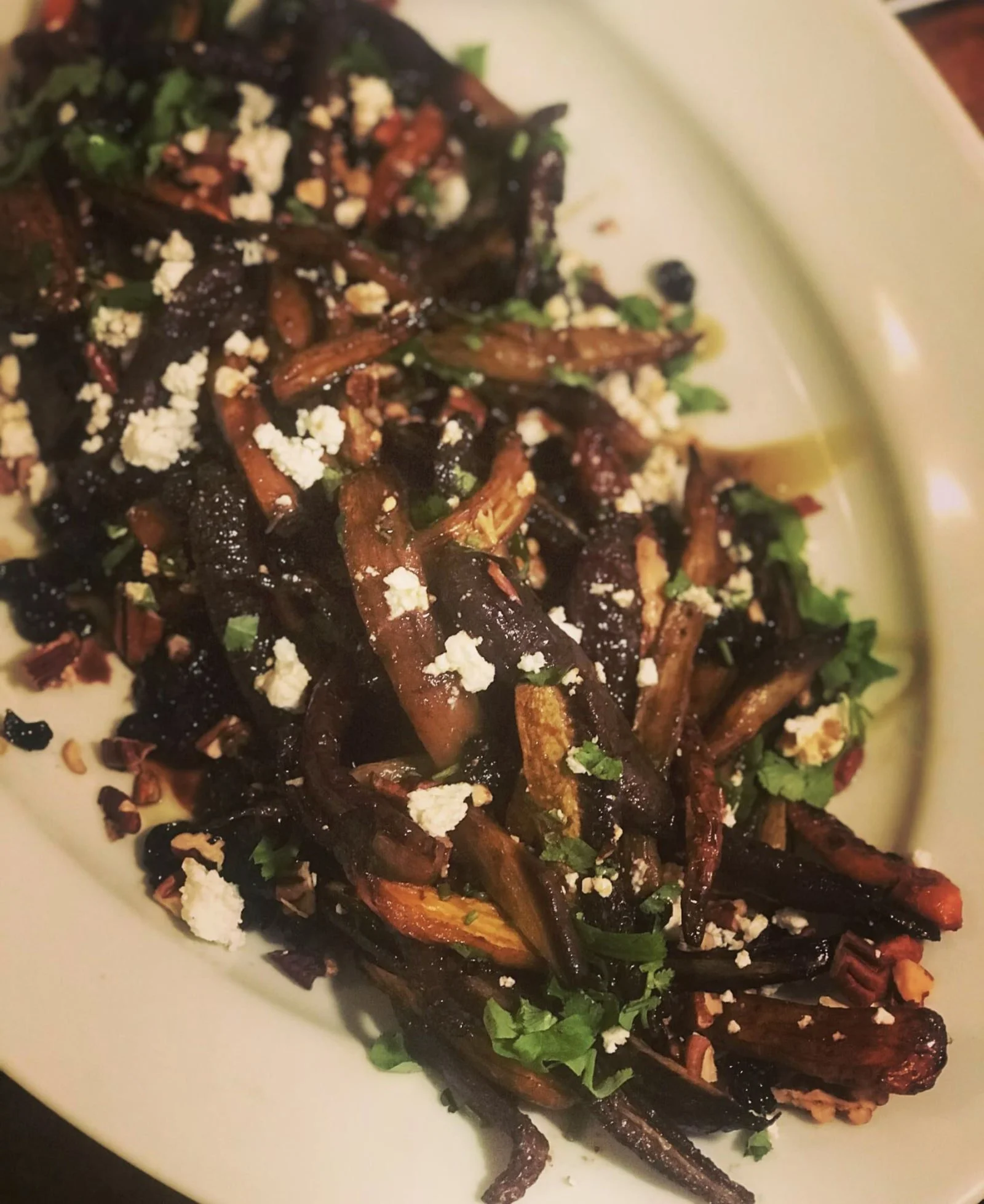 Slow Roasted Carrots with Honey Glaze