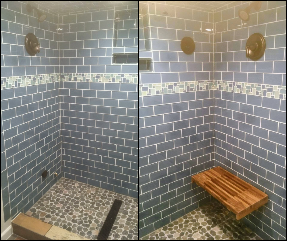 Full steam shower remodel