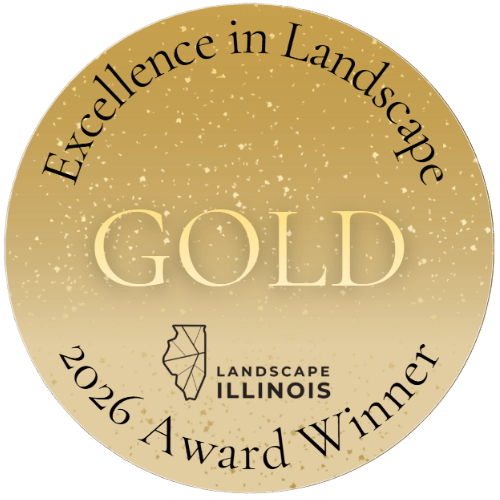 excellence in landscape 2026 award winner gold landscape illinois pappas company landscape & design chicago north shore landscaping