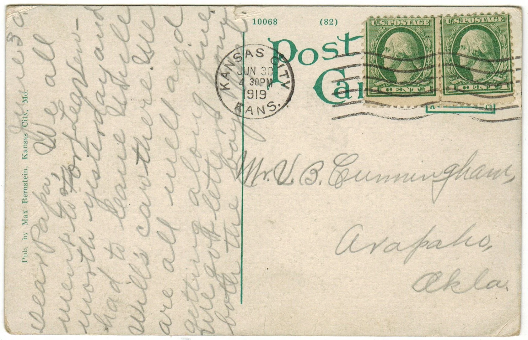 The Livestock Exchange Building & Kansas City Stockyards - Postcard 3015b - View of the Stockyards - Kansas City History.jpeg