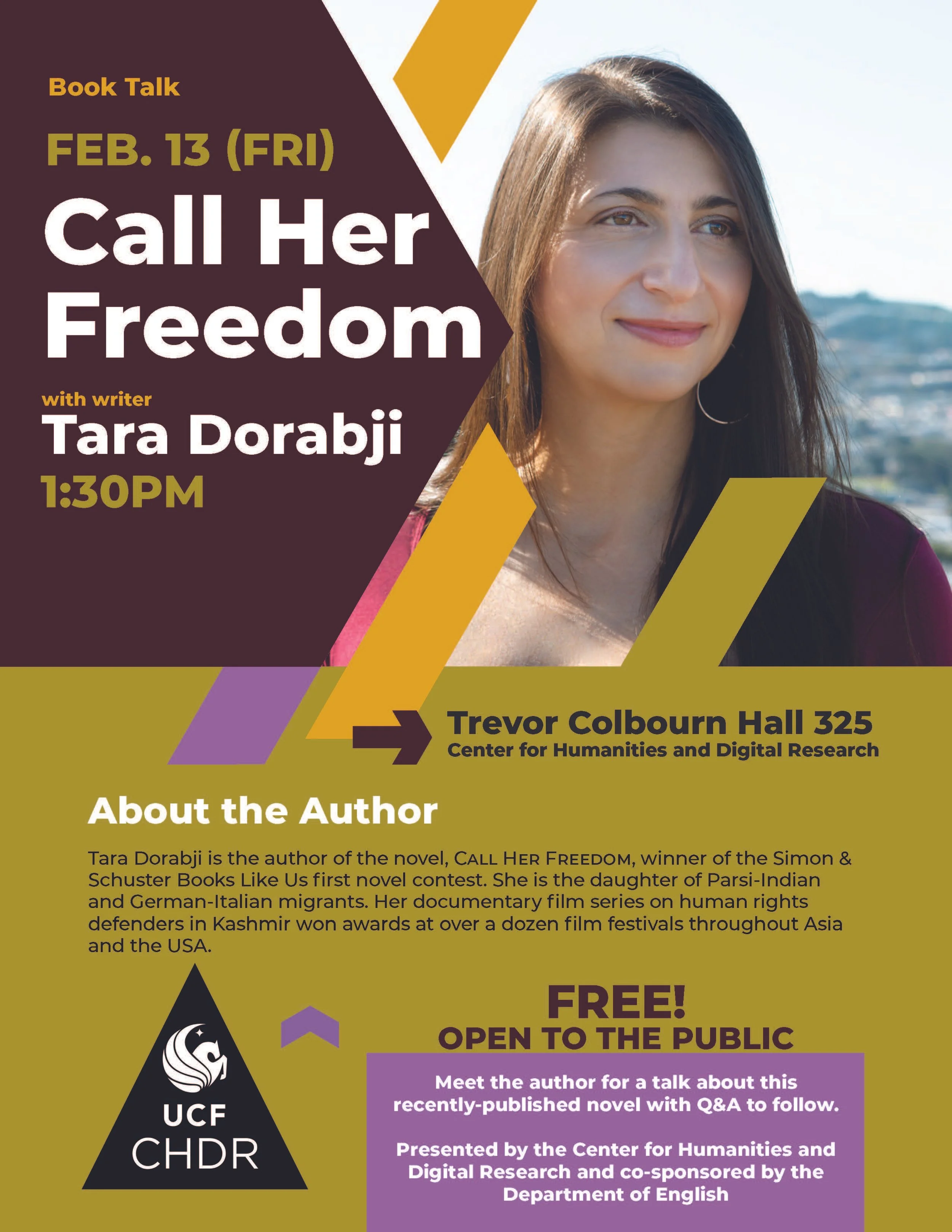 Book Talk at University of Central Florida in Orlando