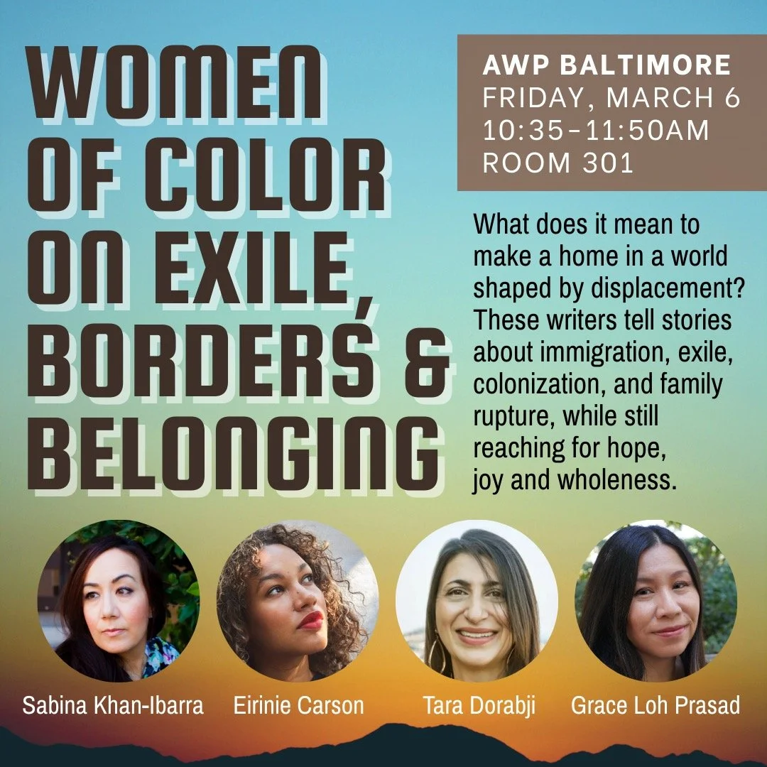 AWP 2026 - Conjuring Home: Women of Color on Exile, Borders & Belonging