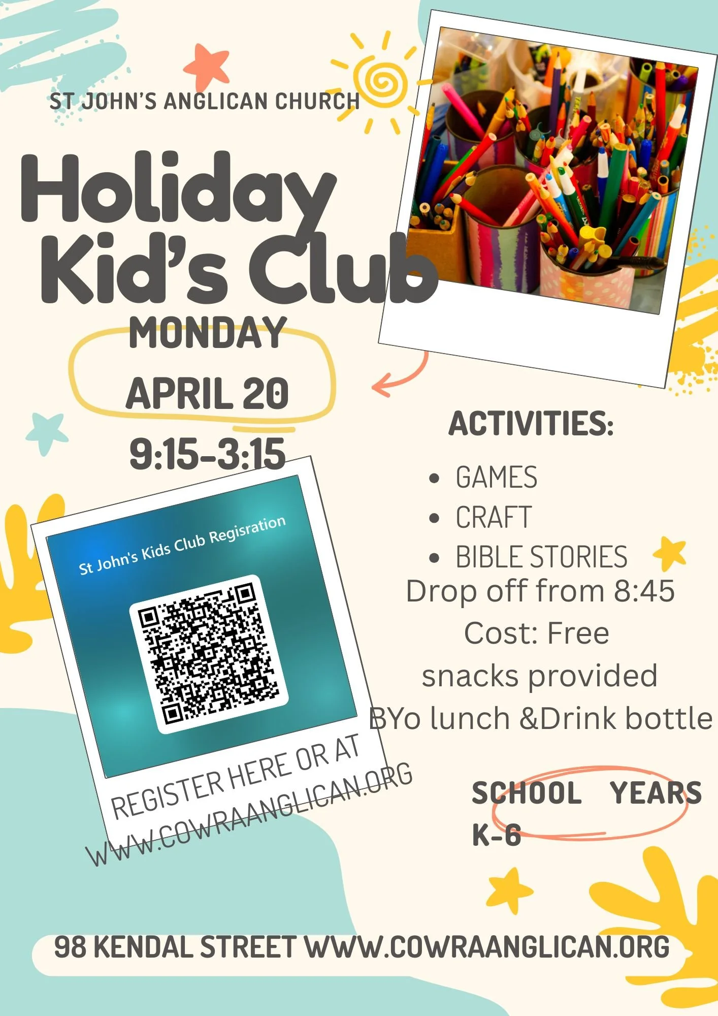 Kid's Holiday club 