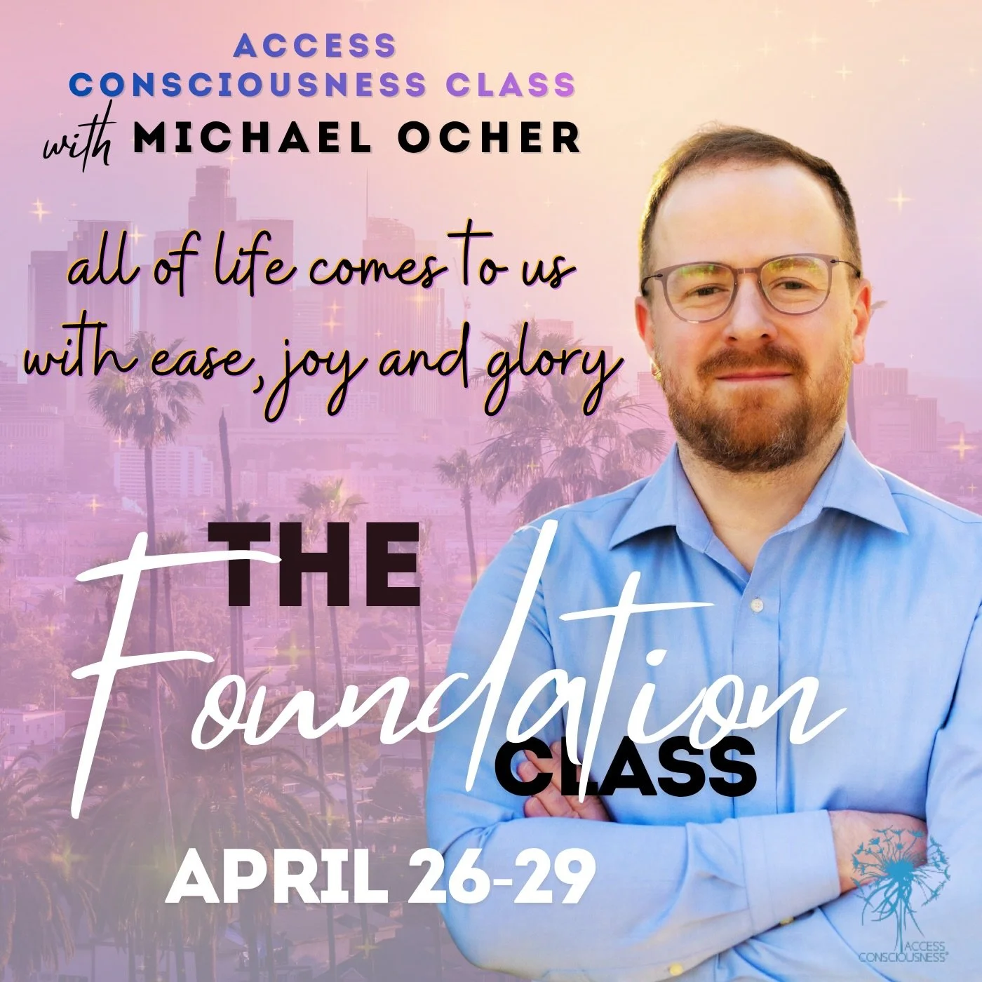 What if you are so much more powerful, magical, and miraculous than you&rsquo;ve ever let yourself believe? 🌀

The Foundation is a 4-day immersive class through Access Consciousness&reg; that dismantles the limitations, beliefs, and fixed points of 