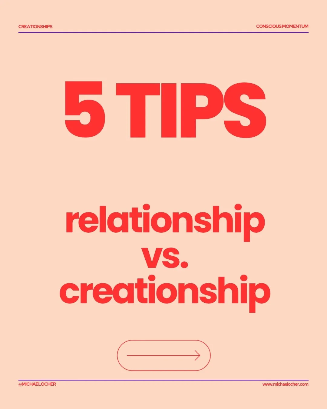 We're taught to work on relationships. Fix them, save them, keep them.
But what if a relationship was never meant to be maintained &mdash; what if it was meant to be created? Fresh, every day, by choice.
That's the shift from relationship to creation