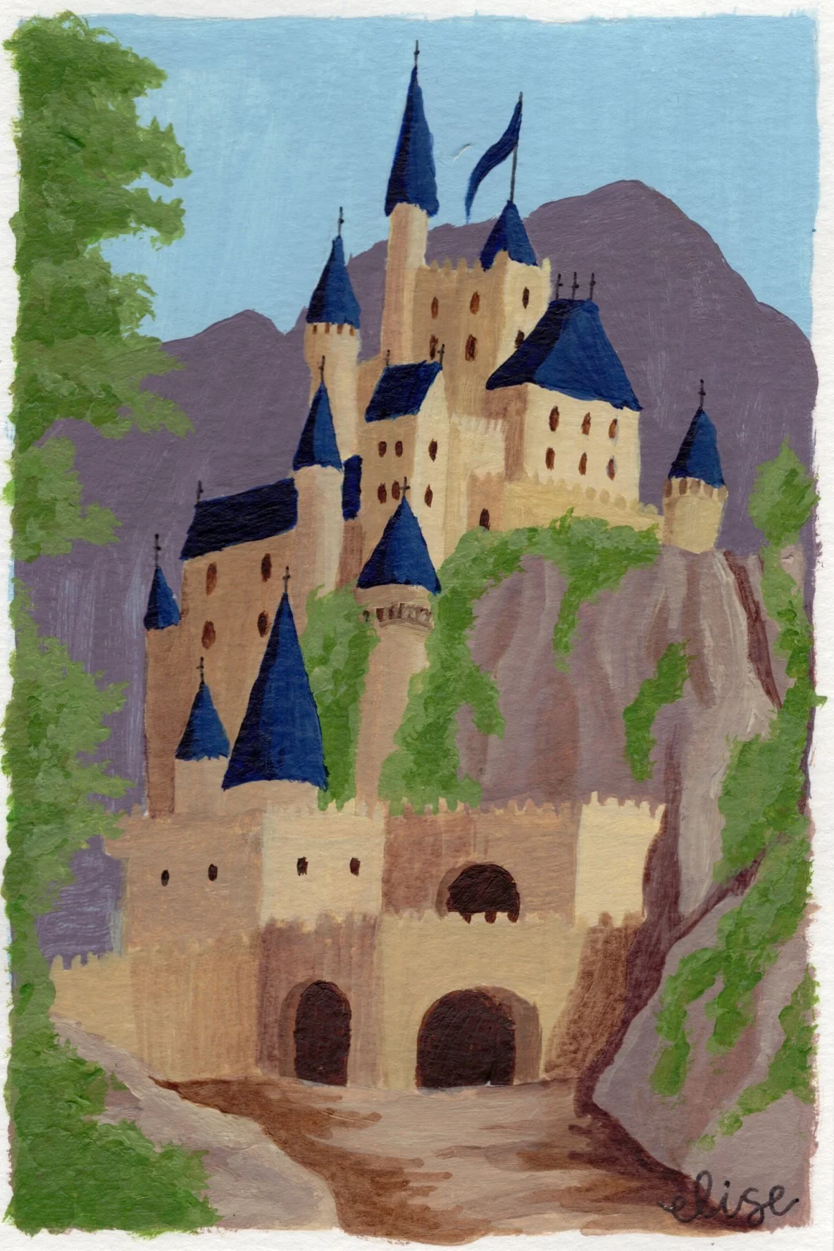 Castle Print