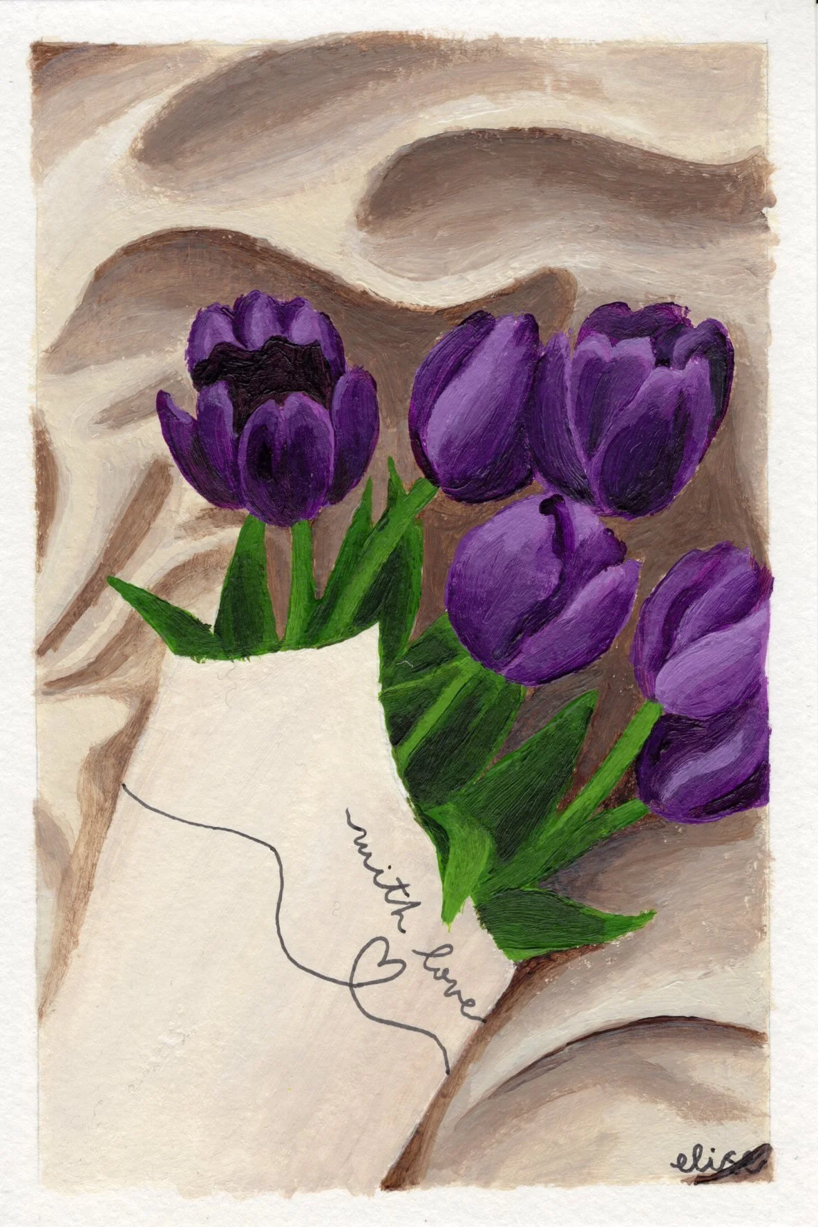 With Love, Just Because Print