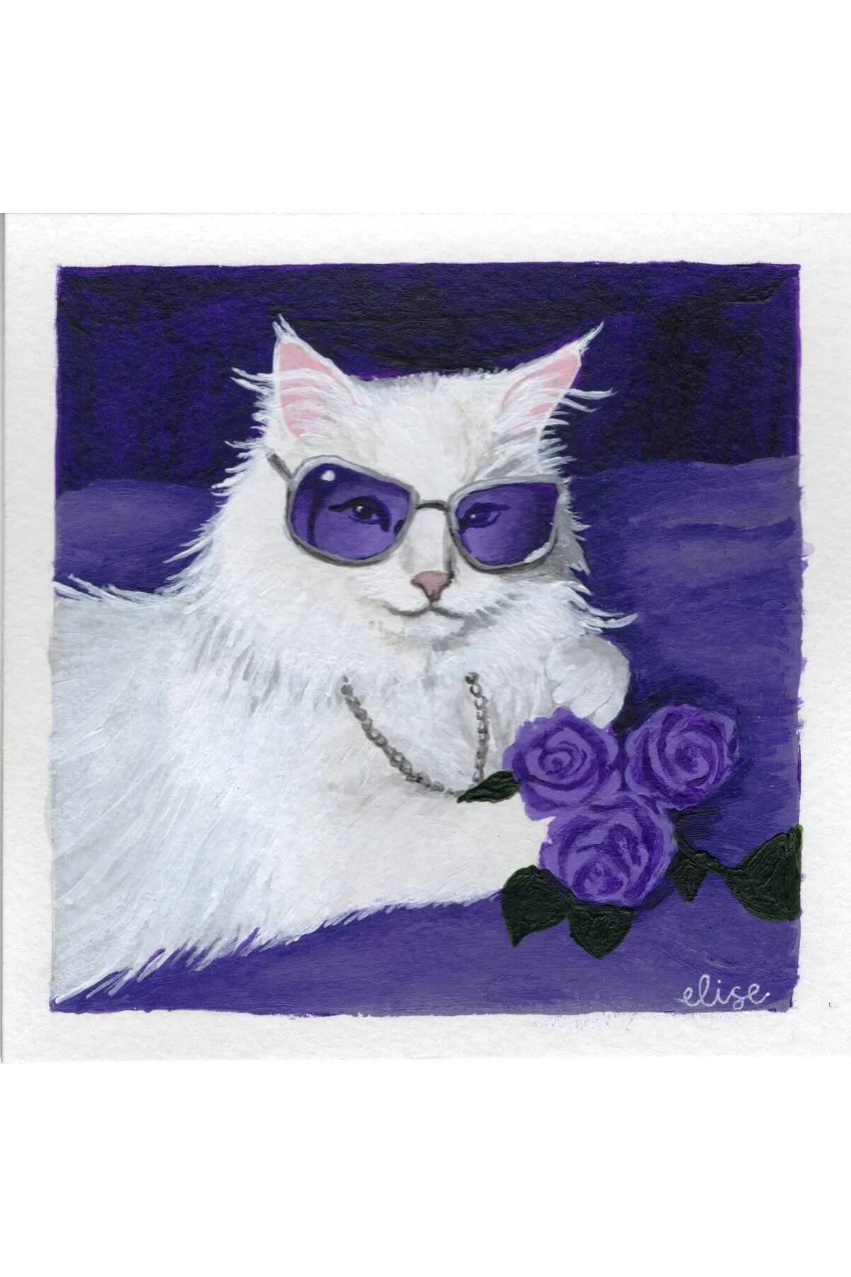 Diva Kitty Print