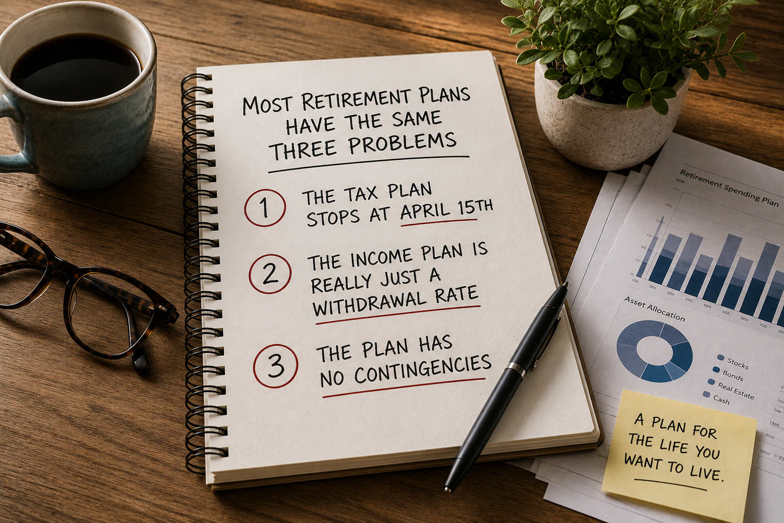 Most Retirement Plans Have the Same Three Problems