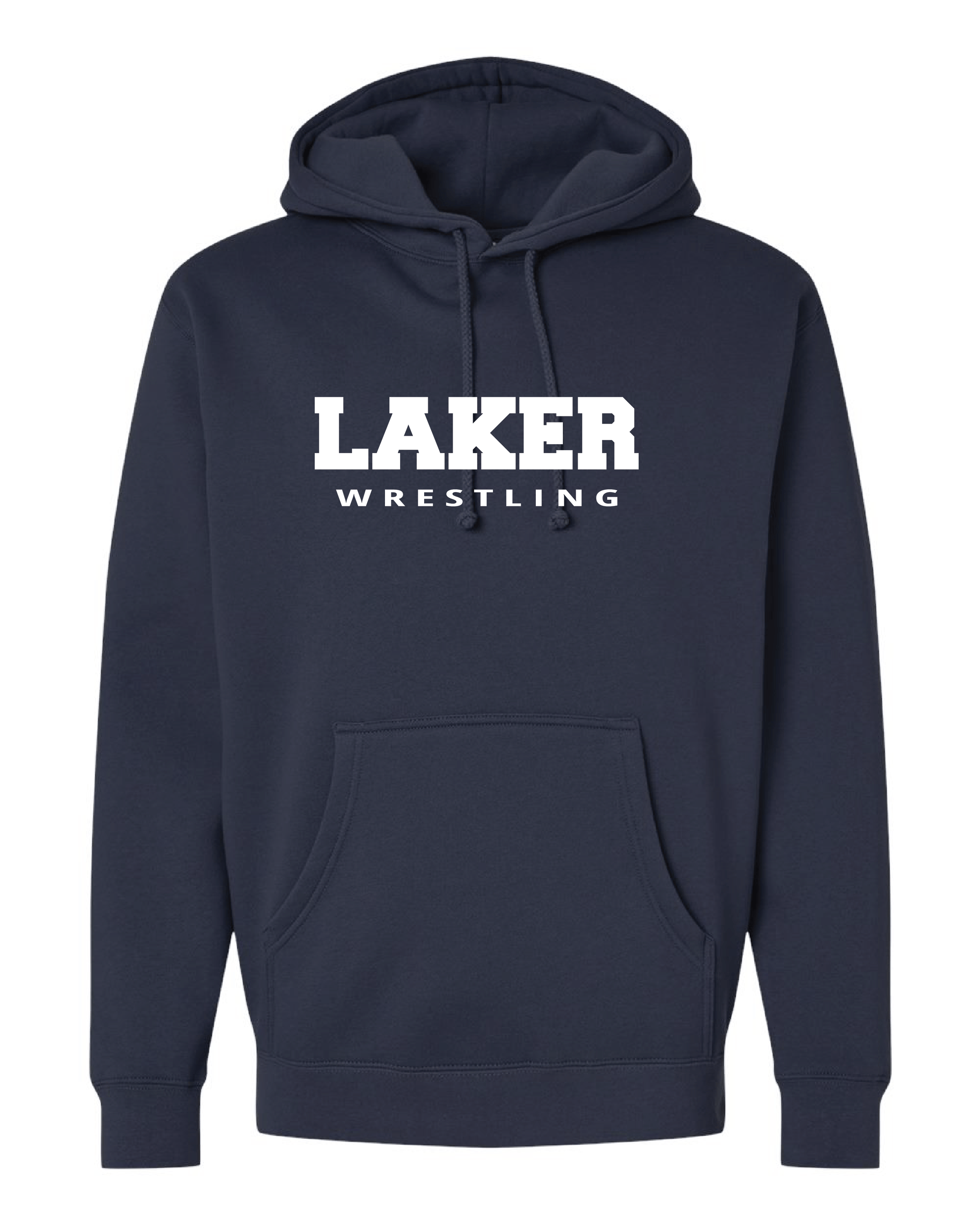 Adult Laker Wrestling Heavyweight Hoodie