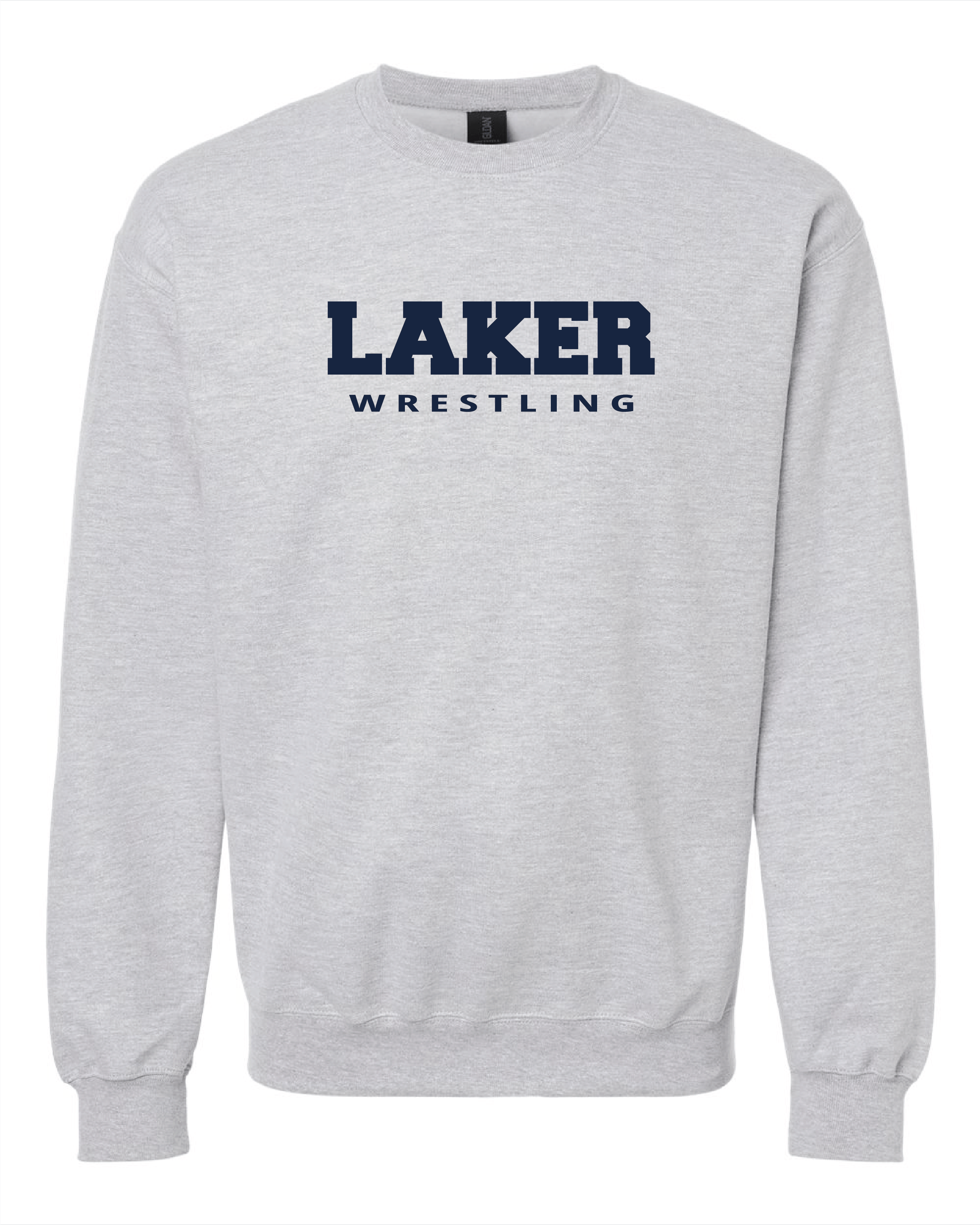 Gildan crew neck grey.png