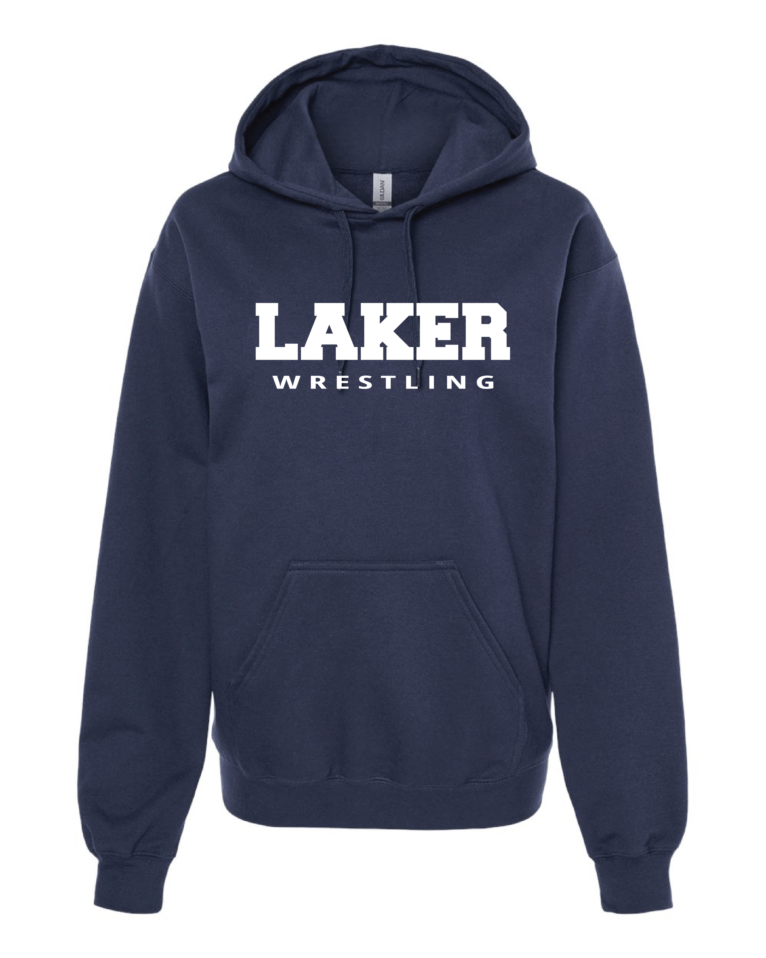 Adult Laker Wrestling Midweight Hoodie