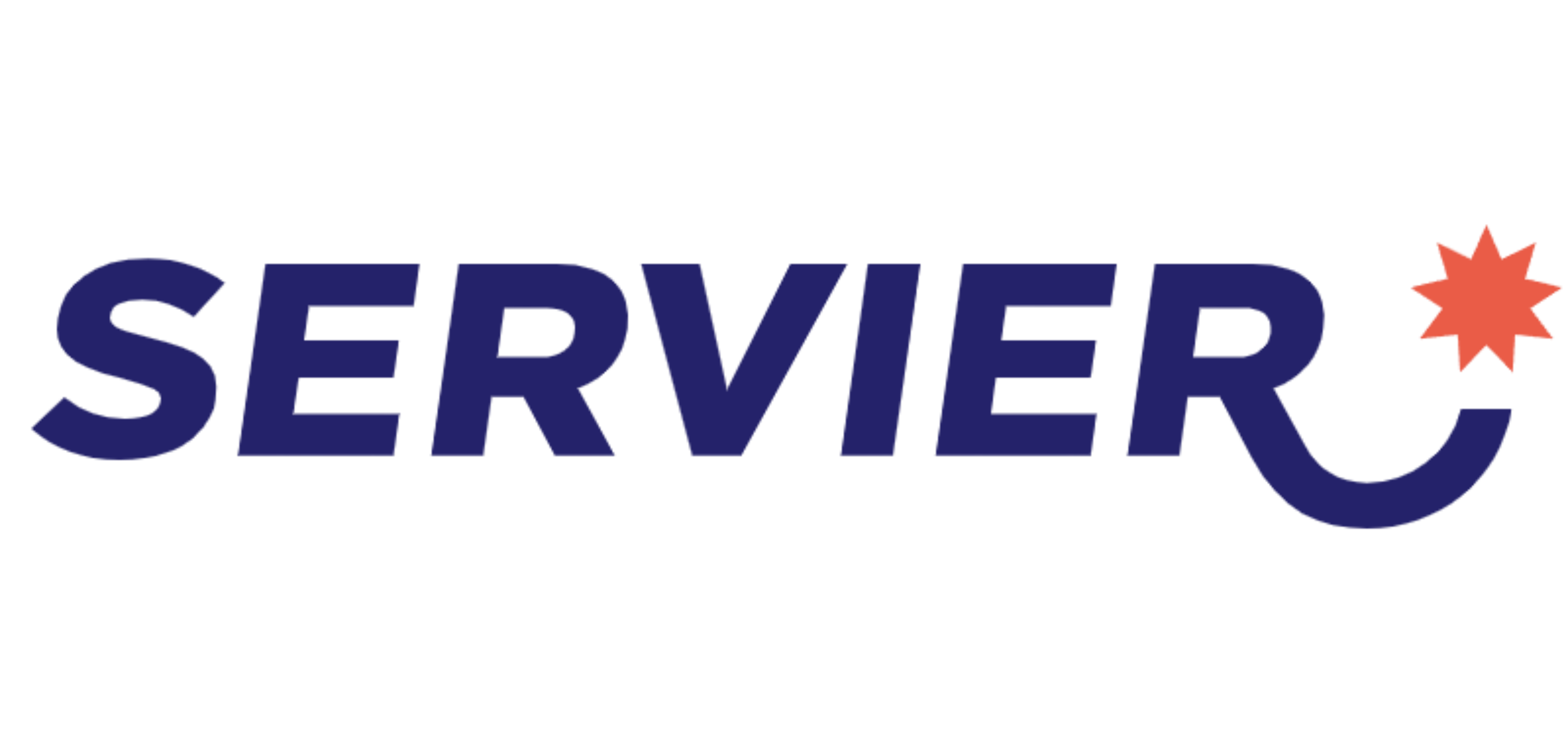 The word 'SERVER' in large navy blue letters with a red asterisk symbol on the right.