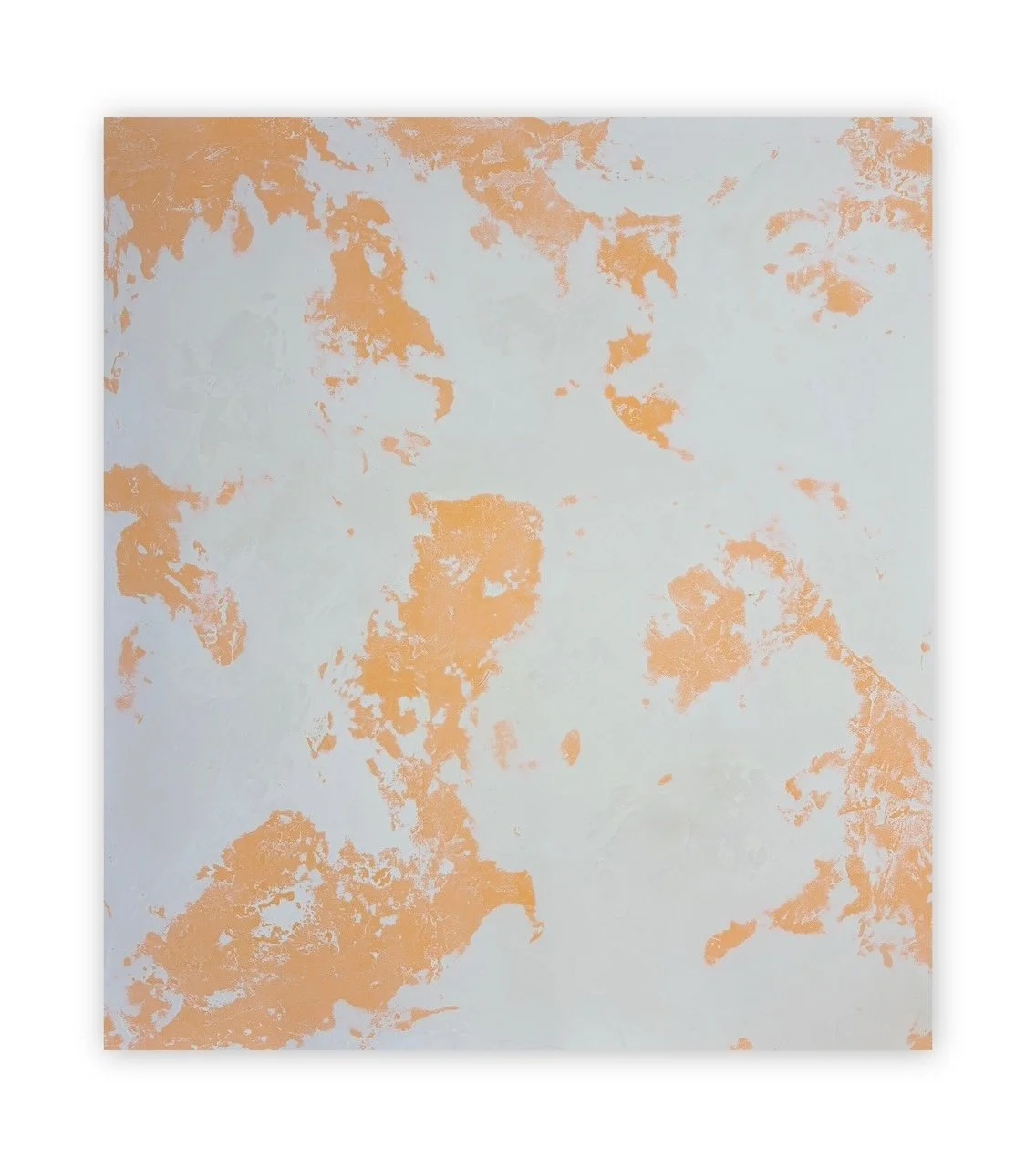 N124 - Creamsicle Plaster - 36” X 40” - $125.jpeg