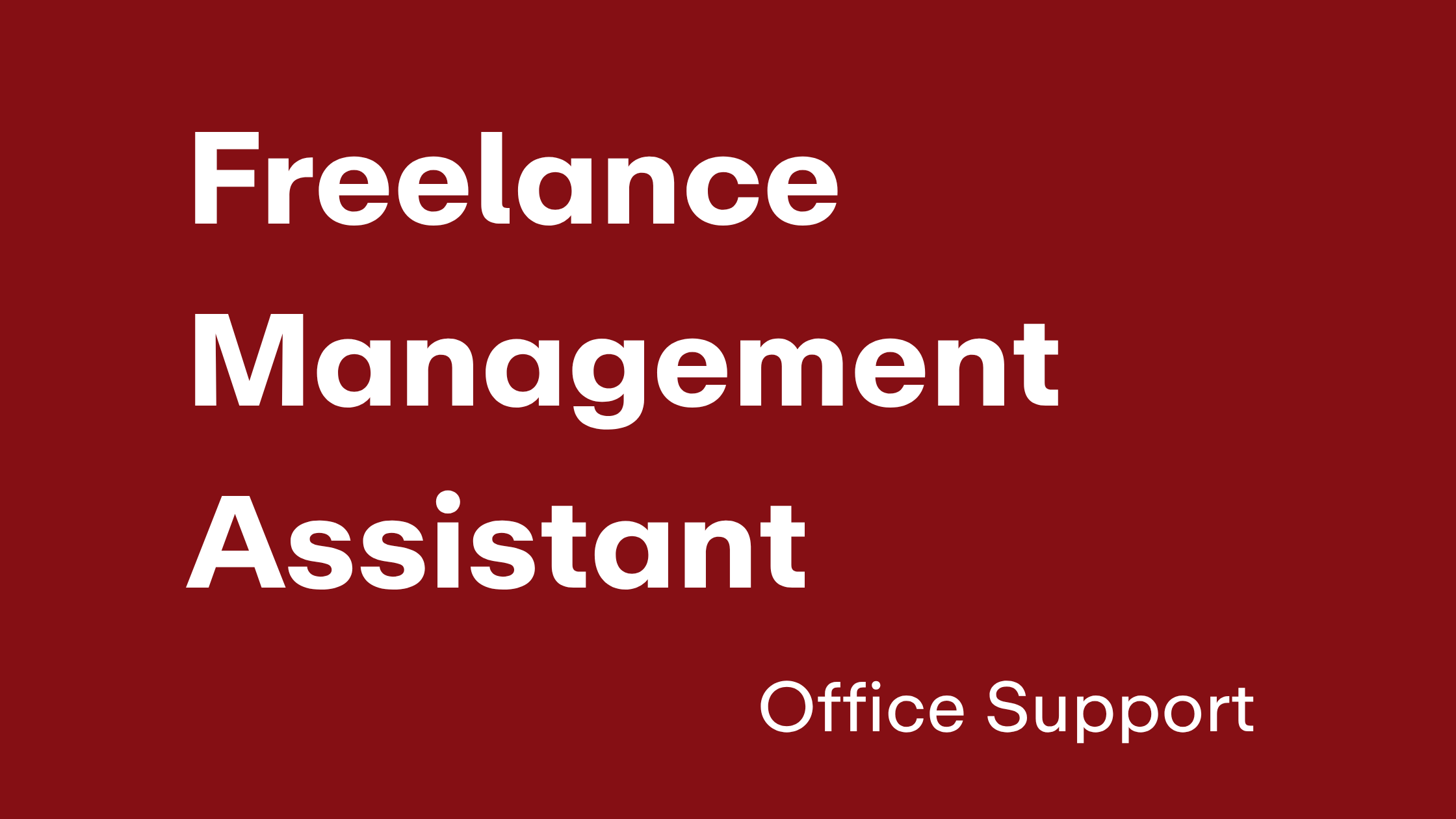 Freelance Management Assistant