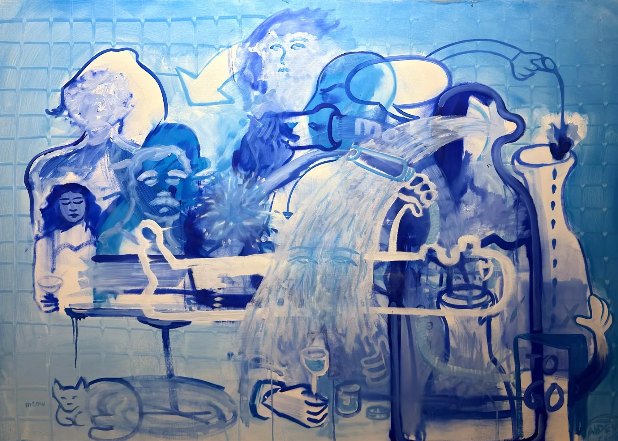 Blue Bar Dreams
56 x 77in
oil on canvas
2026
