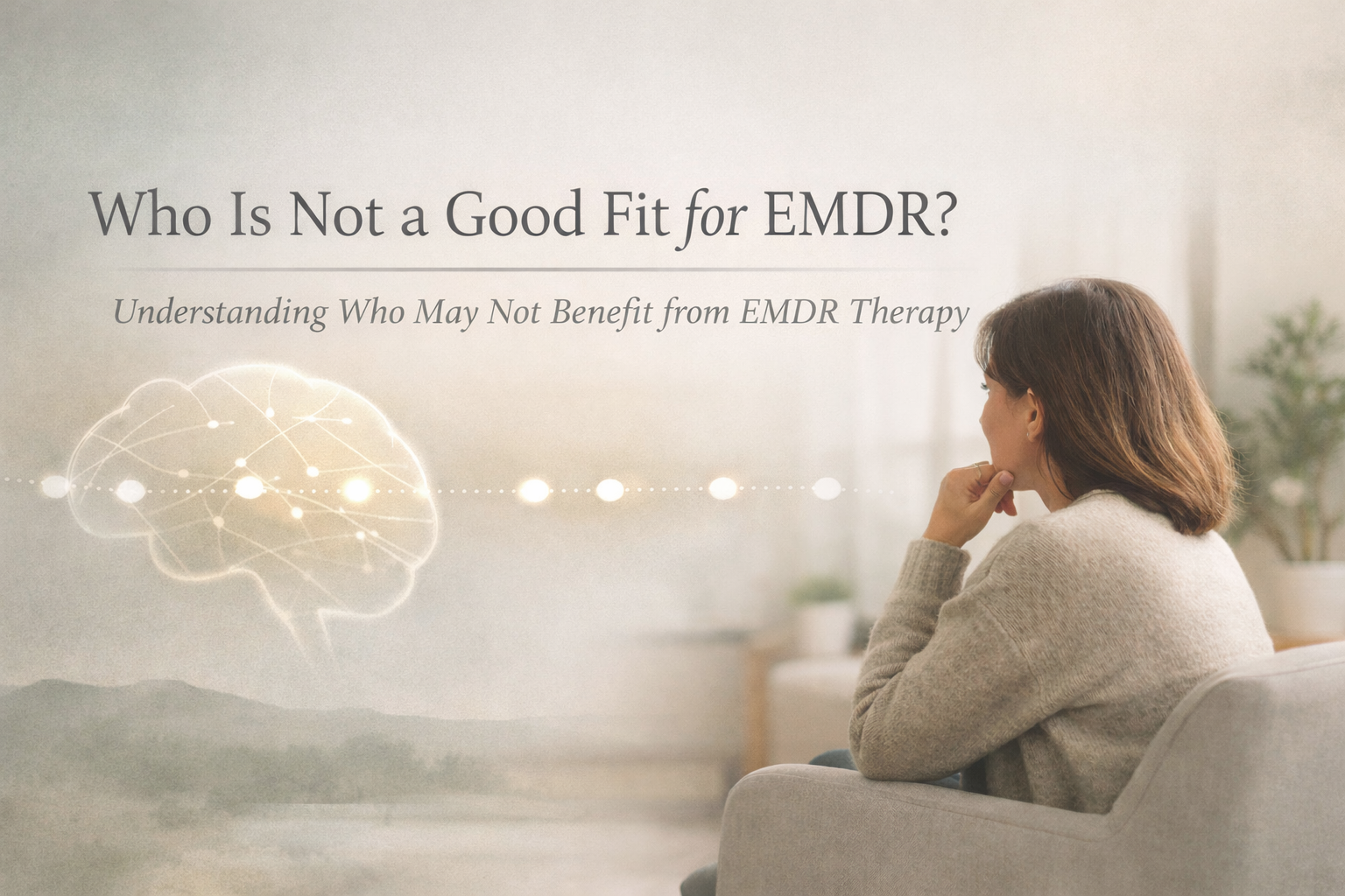 Who Is Not a Good Fit for EMDR Therapy?