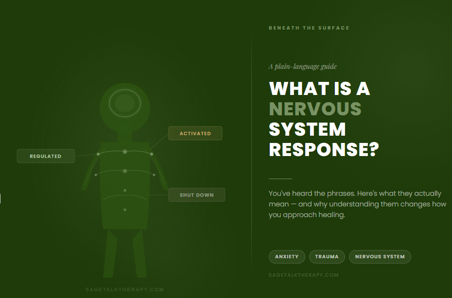 What Is a Nervous System Response? A Plain-Language Explainer