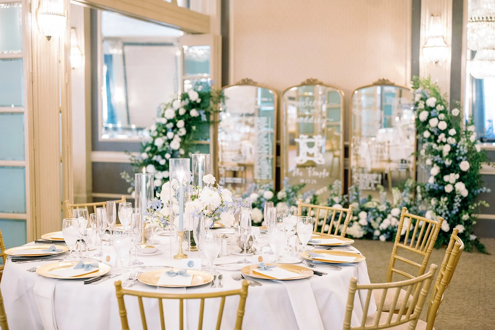 Mirror seating chart