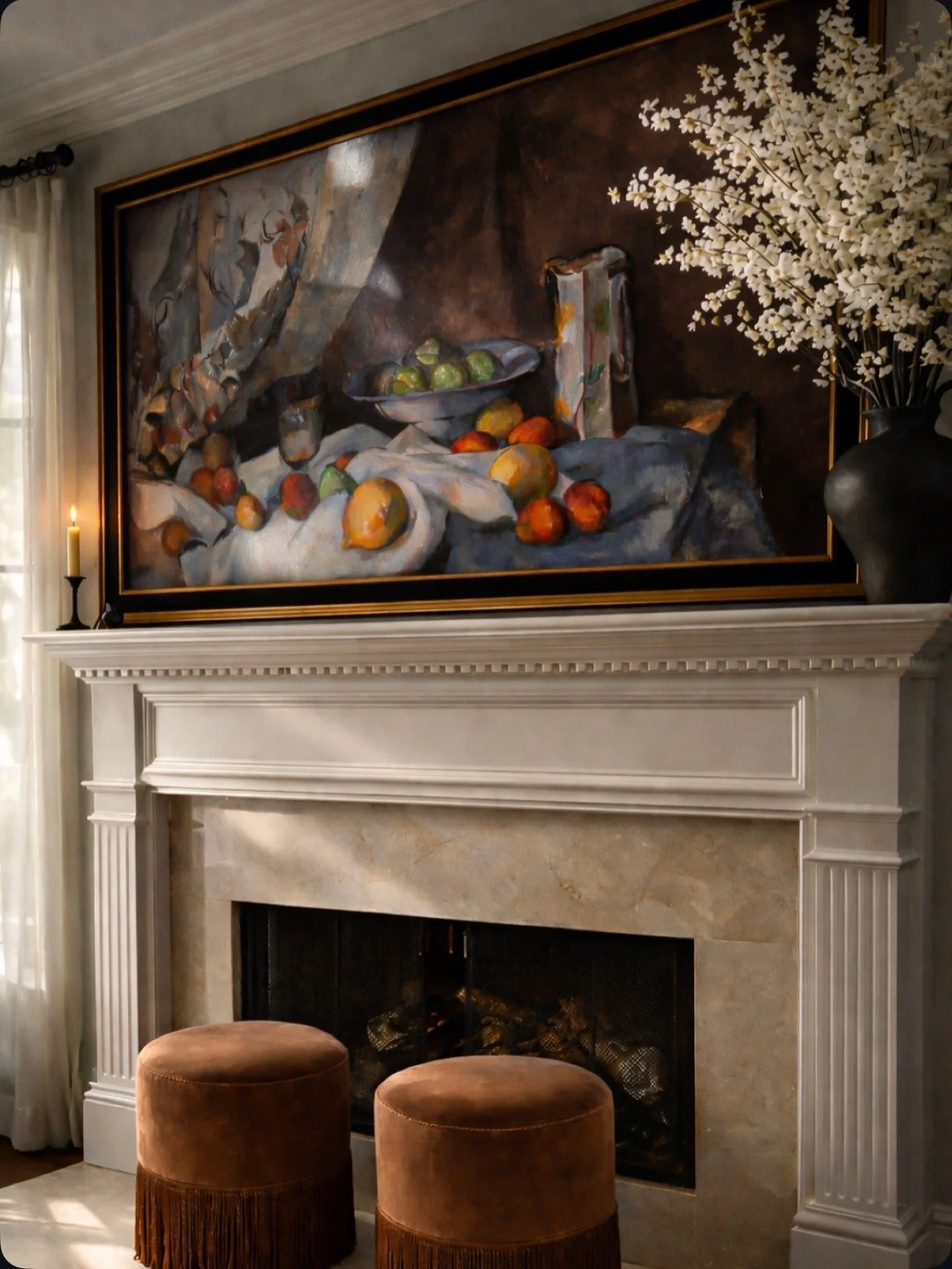 The Truth About TVs Over the Fireplace (And Why We Waited for the Right One)