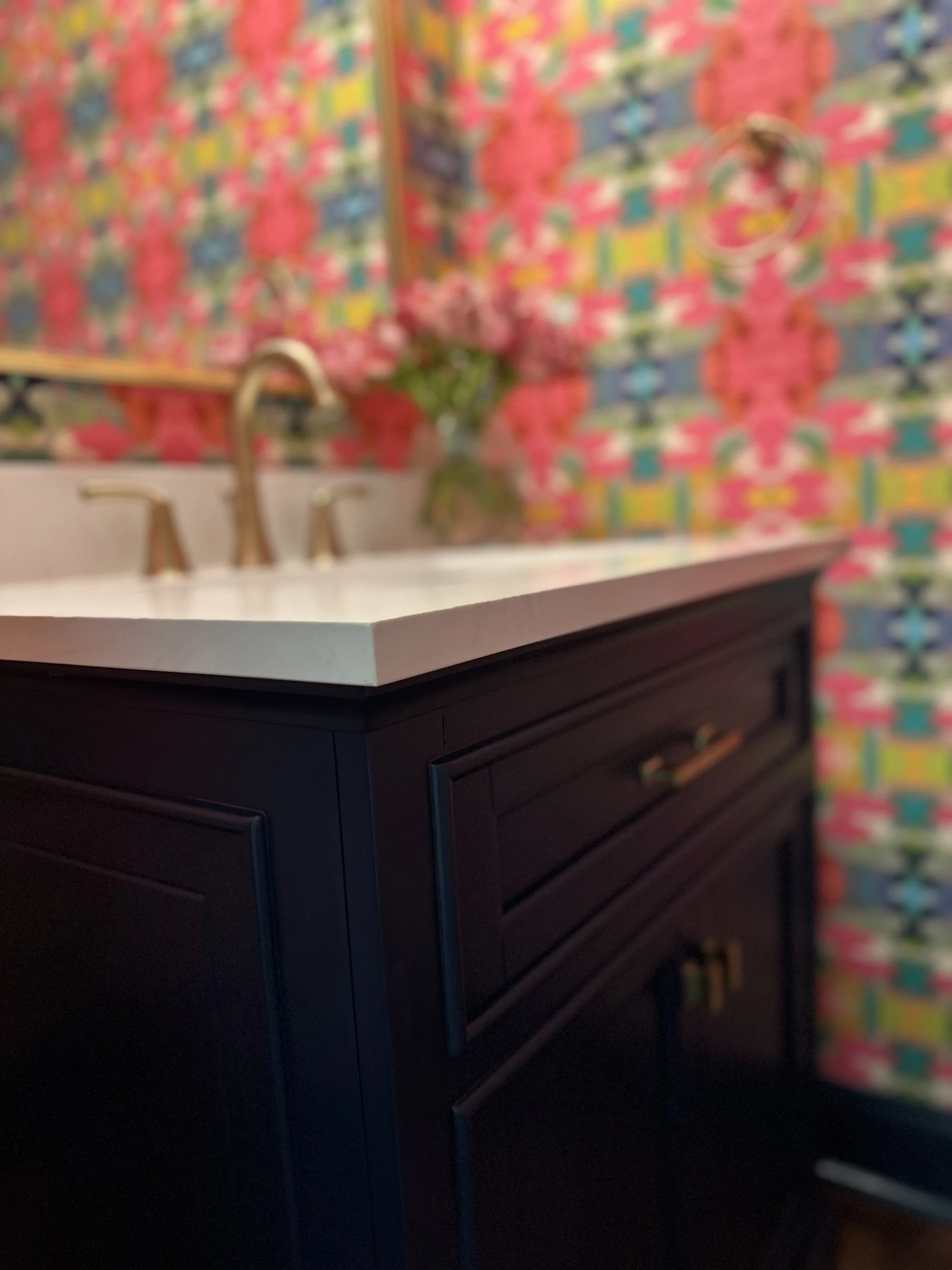The Art of a Statement Powder Bath