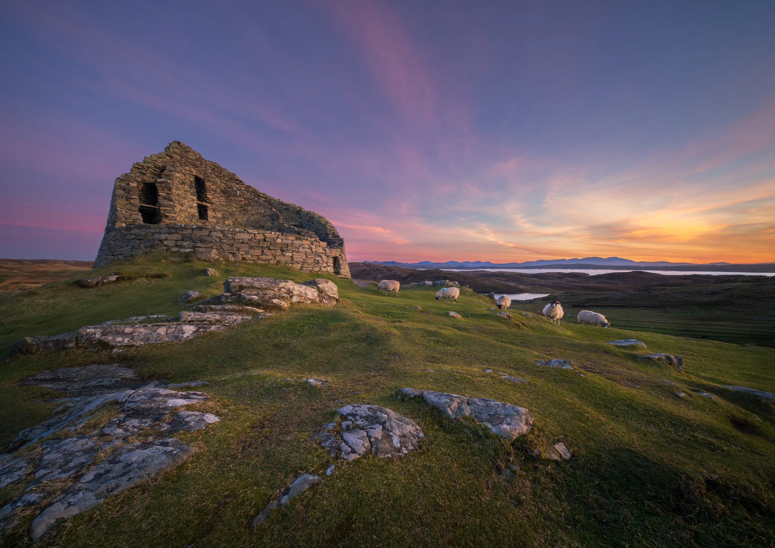 Broch Sunset