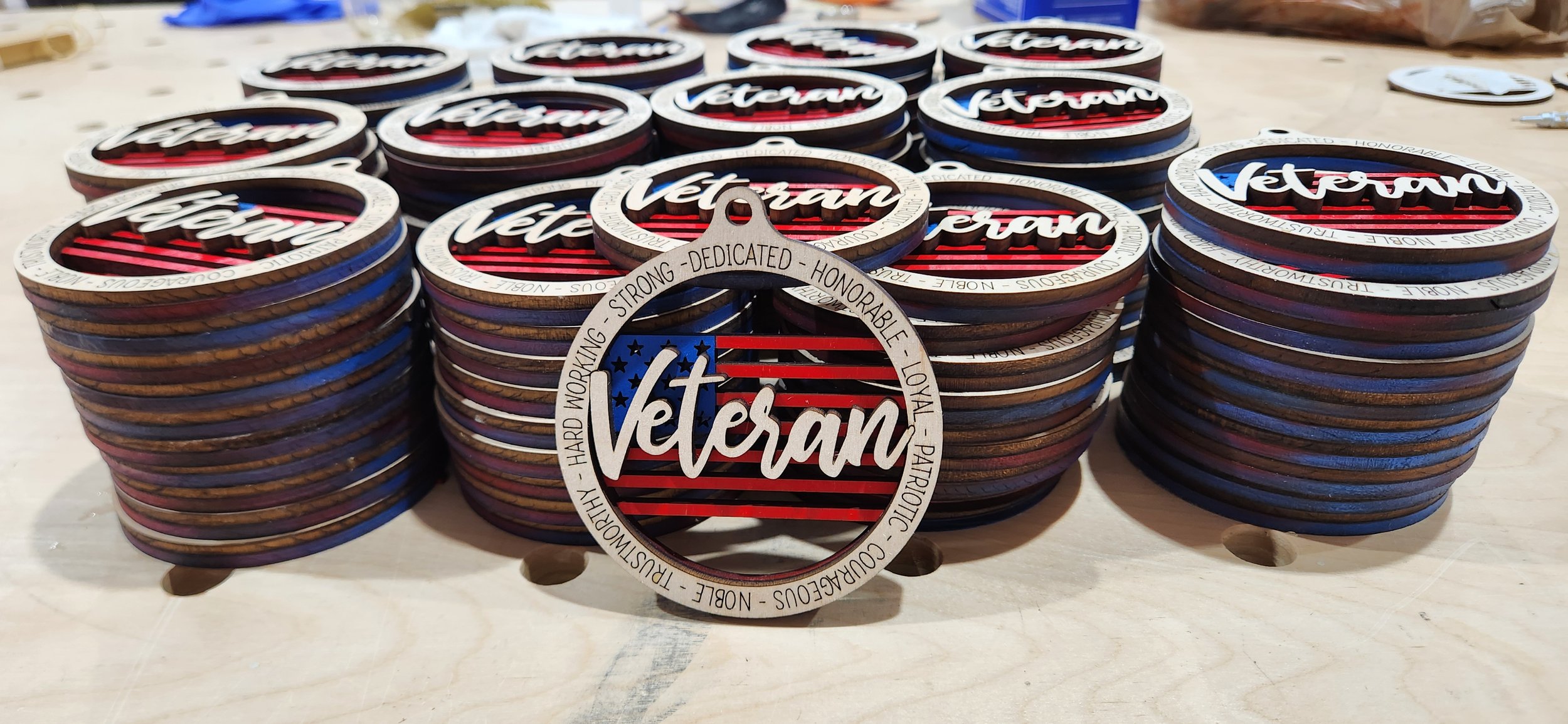 Veterans Day Ornament