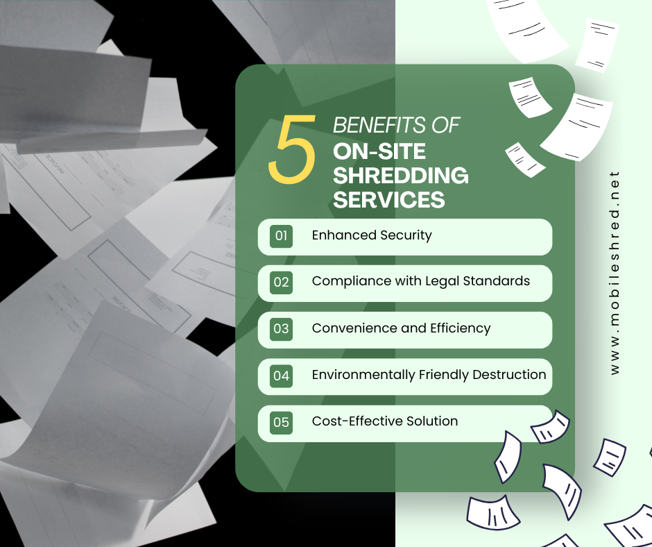 Top 5 Benefits of On-Site Shredding Services