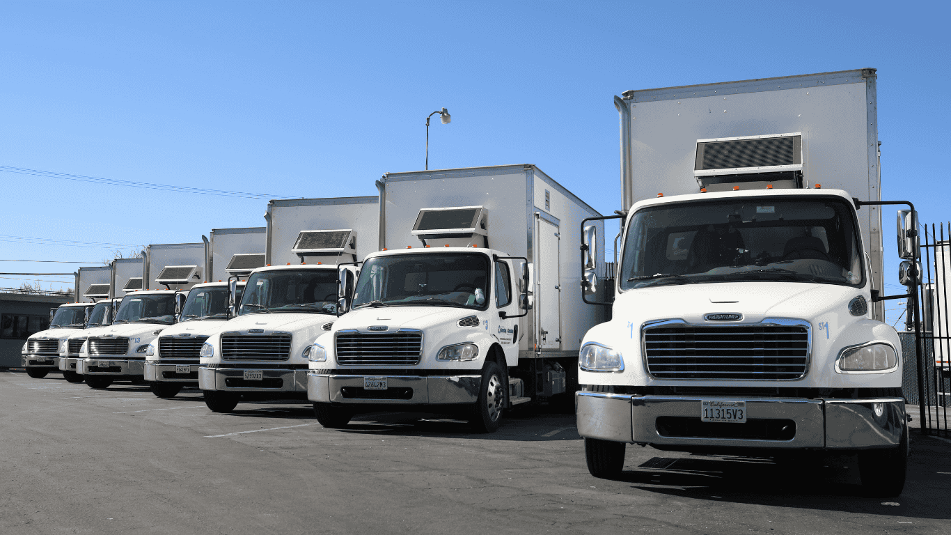Mobile Shred Fleet of On-site shredding trucks