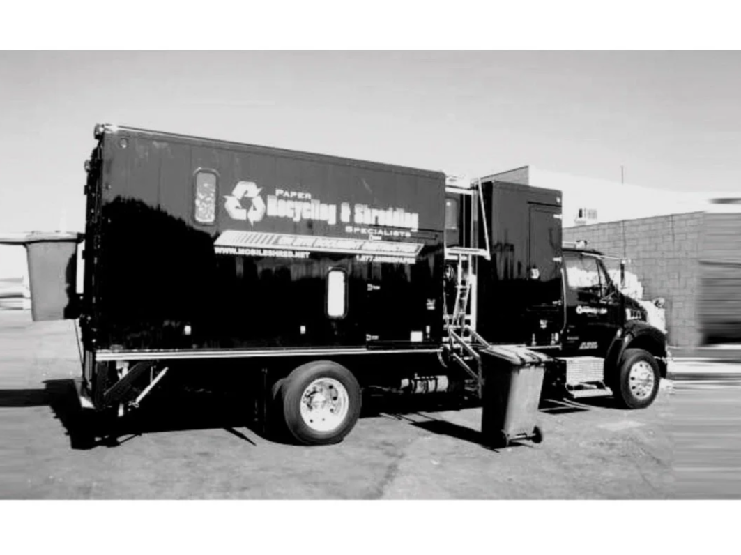 Paper Recycling & Shredding Specialists First ever shredding truck