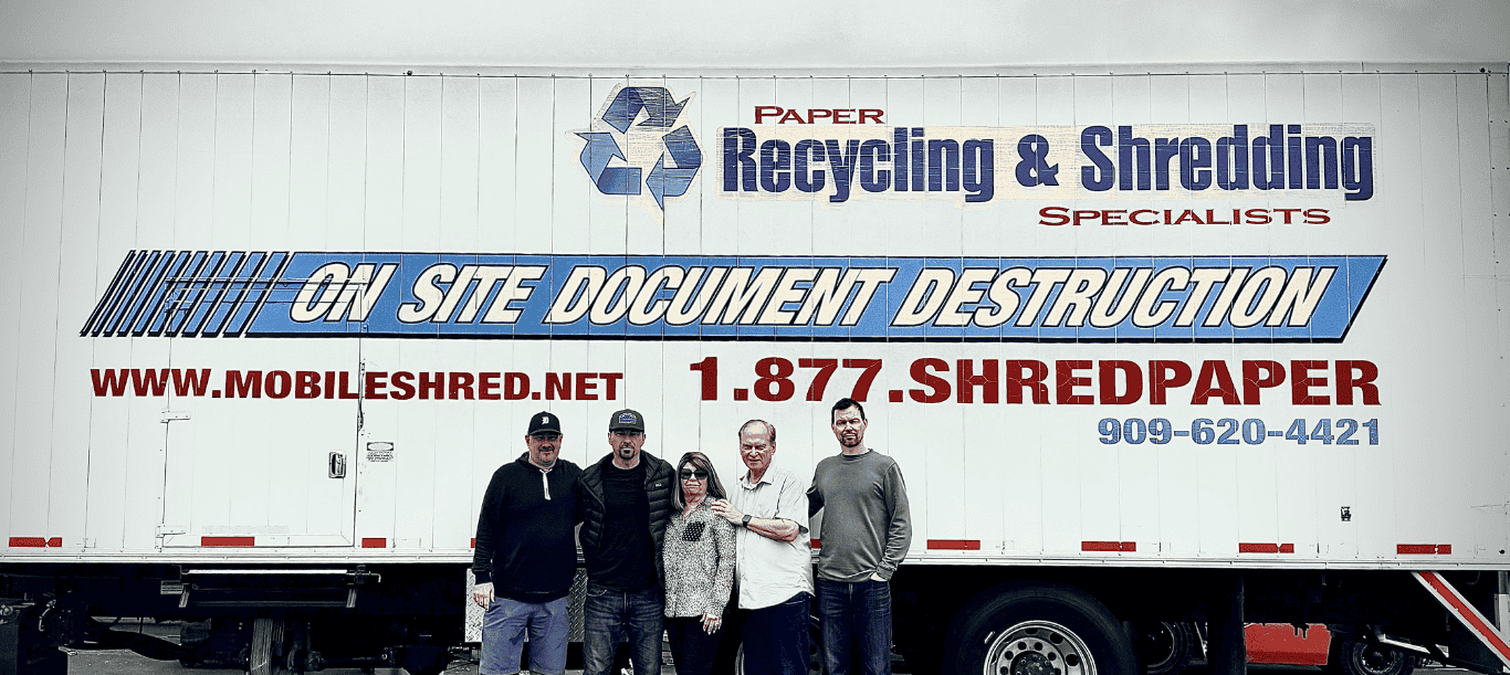 Paper Recycling & Shredding Specialists Family photo