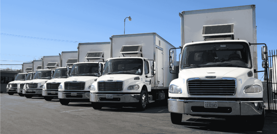 PRSS Shred Truck fleet servicing Burbank, CA with mobile shredding