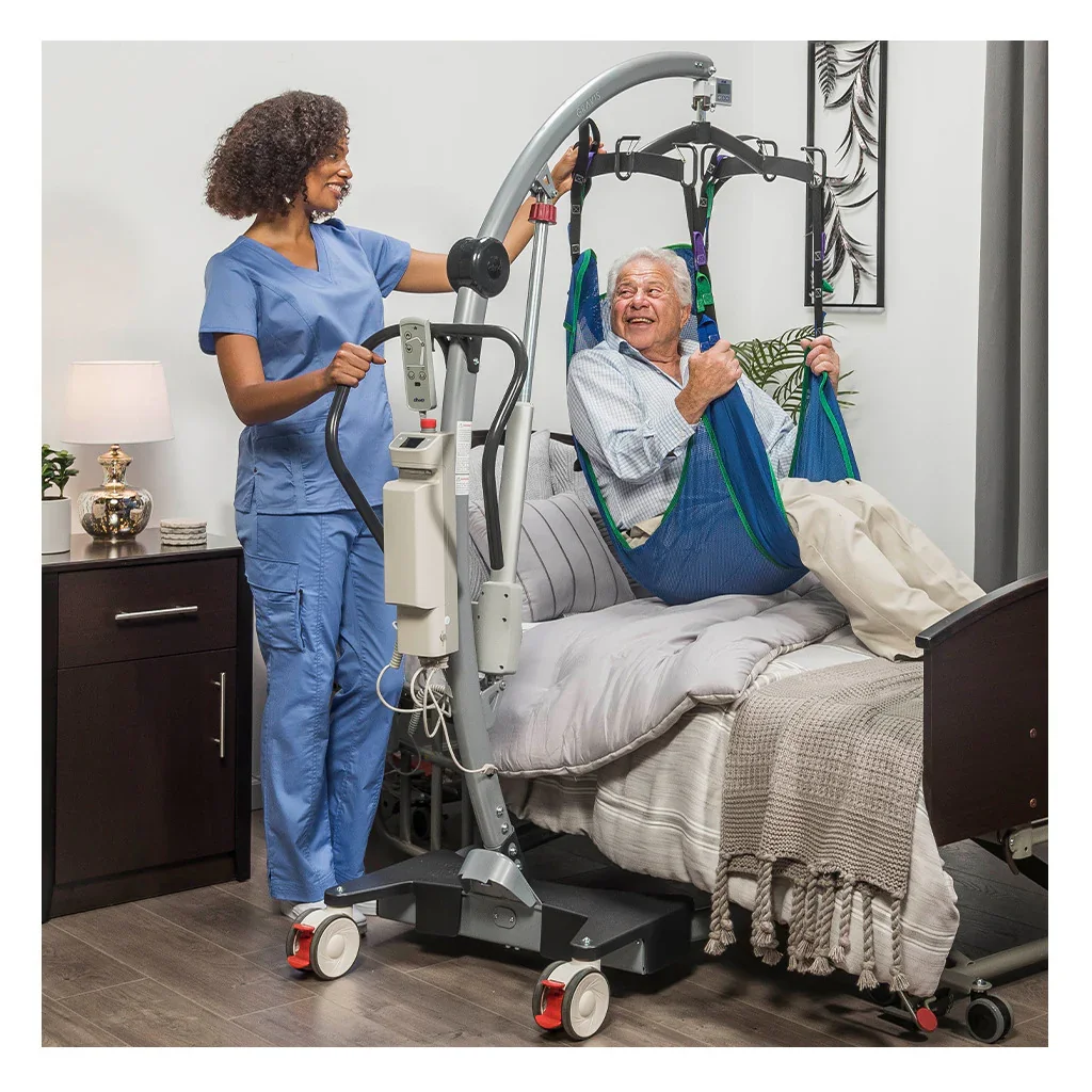 Why Caregivers Prefer Overhead Lifts Over Portable Floor Lifts