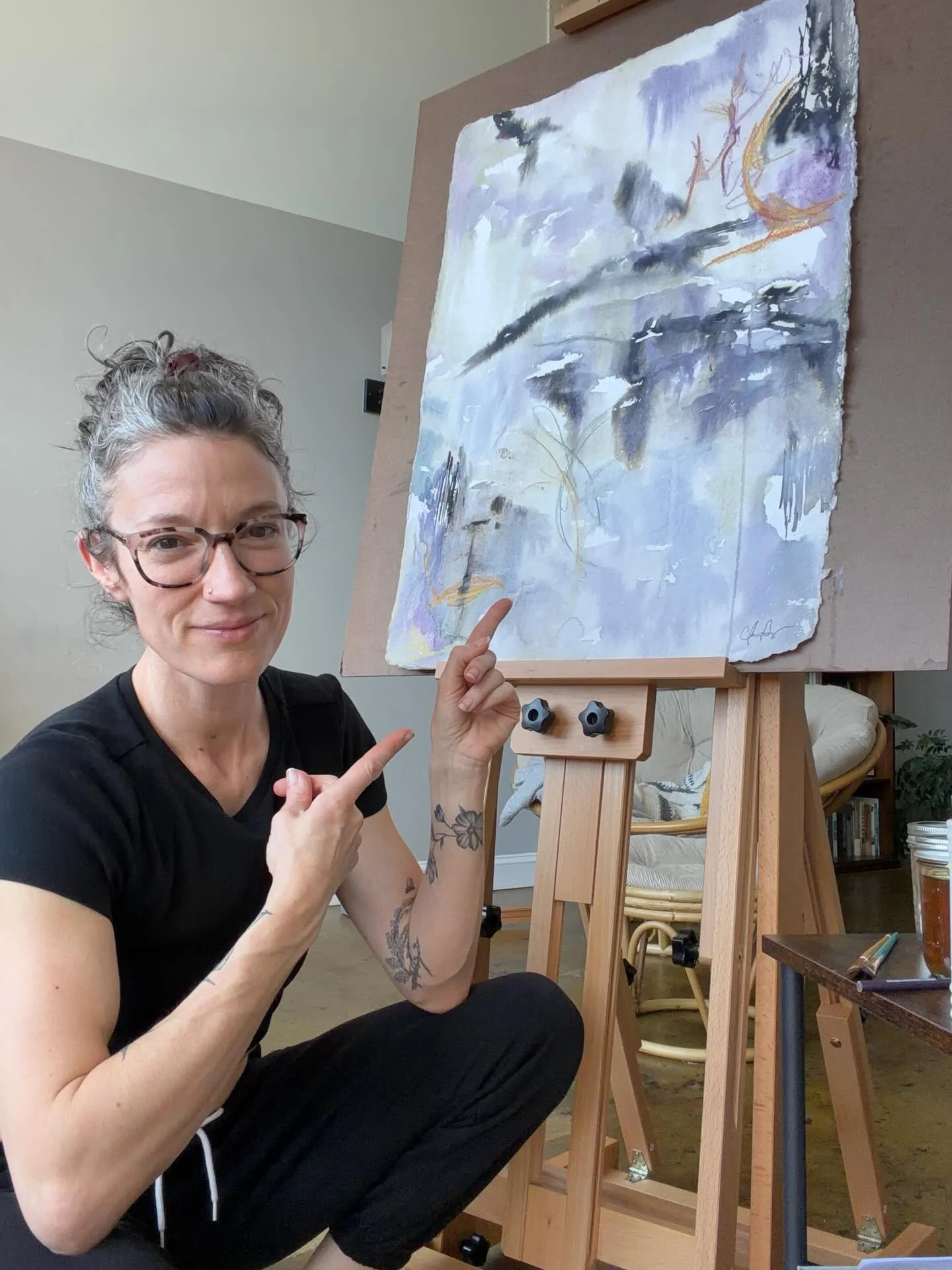 Tested - 2026
Natural inks, oil pastels, colored pencil on paper. 

&ldquo;Tested&rdquo; is the space between surrender and control.
Between hope and uncertainty.

When clarity fades and we don&rsquo;t know where we&rsquo;re being led. 
And still, so