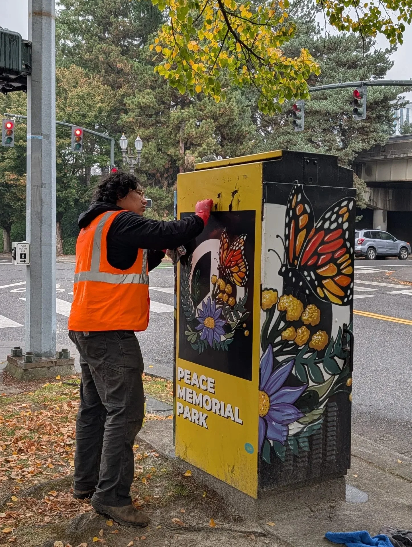 Peace Memorial Park / Lloyd EcoDistrict July Cleanup
