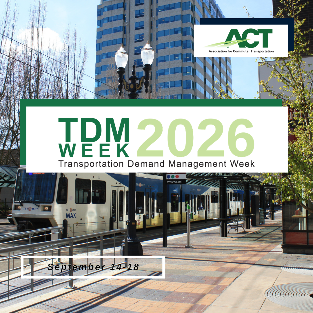 TDM WEEK 2026: THE POWER OF TRANSPORTATION OPTIONS