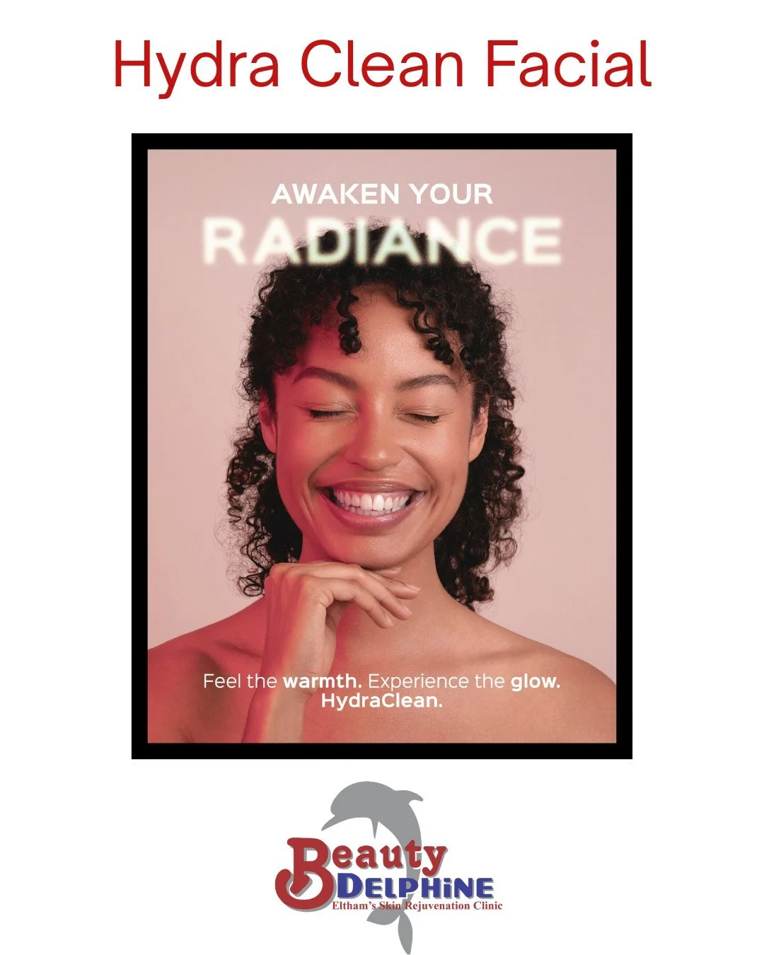 🌺Feel the warmth.  Experience the glow, our Hydra Clean Facial for teenagers, or a quick pick-me-up facial.

🎯The Hydra clean Treatment deep cleanses, acting simultaneously on both sweat and sebaceous glands. The Thermoclean heating electrode diffu