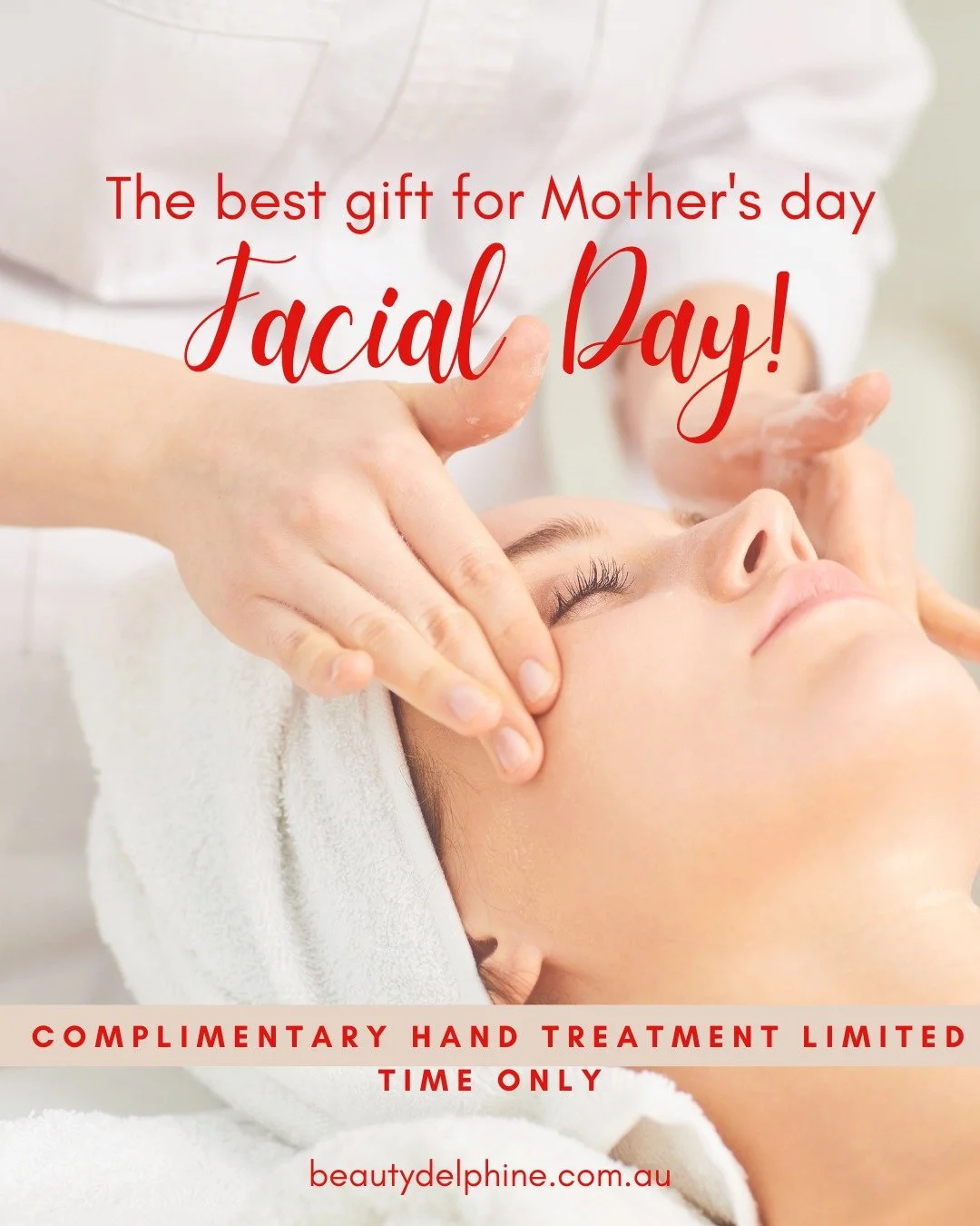 💐This Mother&rsquo;s Day, treat her to the gift of pure indulgence!

✨At Beauty Delphine, we offer a range of relaxing massages, and every facial is customized to provide a soothing experience, even during stimulating treatments.

❤Let your mum shin