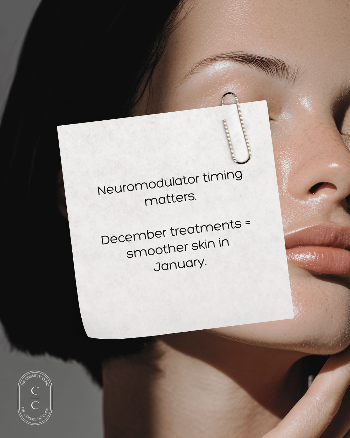 Thinking about smoother-looking skin for January? Here&rsquo;s why December matters. 

Neuromodulator treatments take time to settle, and most clients notice their results peak 2-4 weeks after their appointment.

Because of this natural timeline, boo