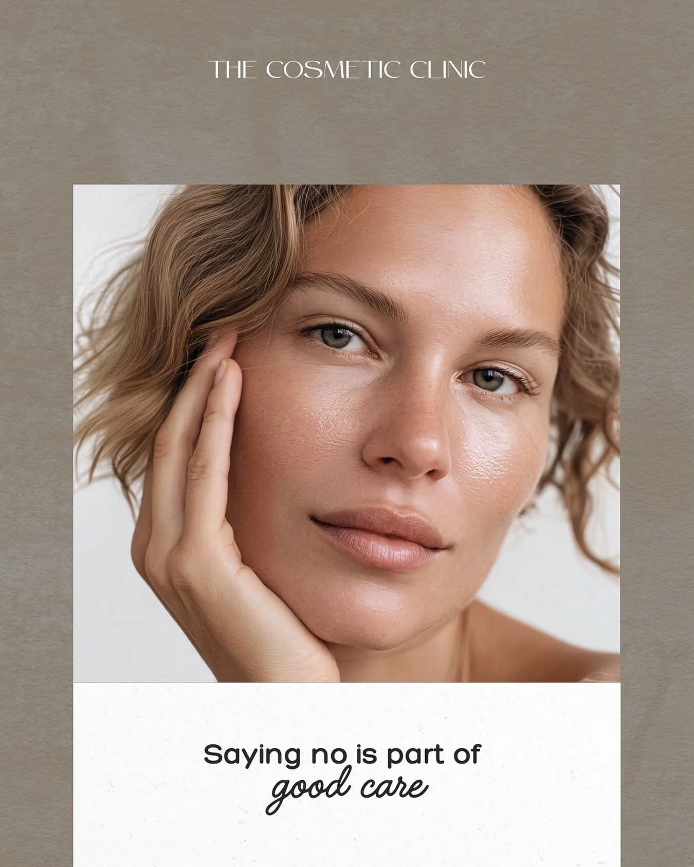There are times when filler is not appropriate. Time when neuromodulators like Dysport and Botox should be delayed. Times when doing nothing is the best option. 

Those decisions are made through assessment, experience, and a long-term view of your f