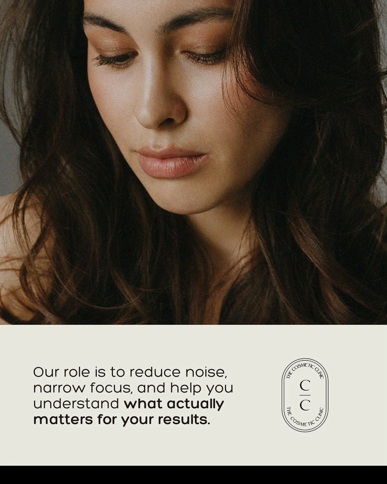 Our role is to reduce noise, narrow focus, and help you understand what actually matters for your results. 

Guidance is our service. 

Book online at TheCosmeticClinic.ca 

Your Beauty. Our Science.