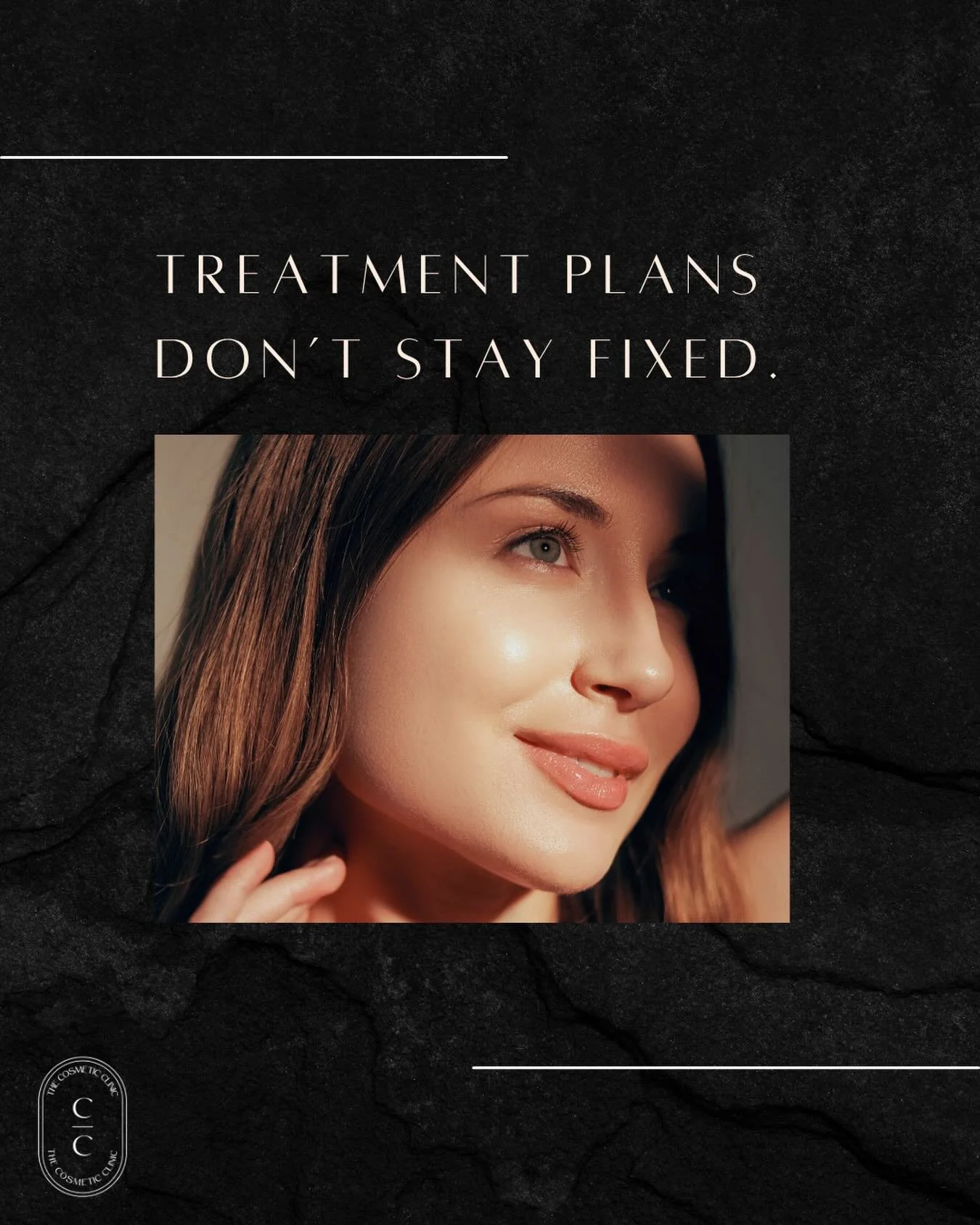 Treatment plans don&rsquo;t stay fixed. 

They evolve.

Skin changes.

Structure shifts. 

Priorities adjust. 

What was appropriate last year may not be now. 

Ongoing assessment is what keeps results aligned and fresh. 

Your Beauty. Our Science.