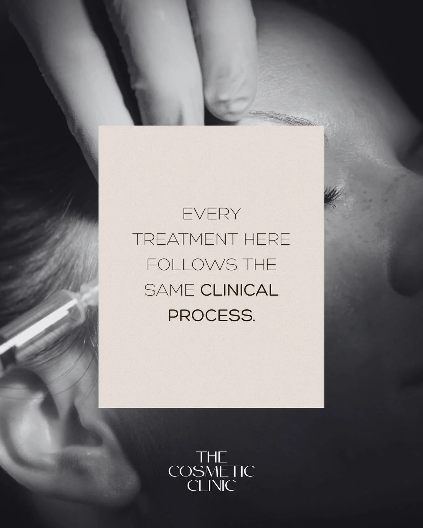 Every treatment here follows the same clinical process. 

Assessment. 

Photography. 

Charting. 

Planning. 

That structure keeps care consistent across the clinic. 

Patients may not notice it. 

It shapes every decision. 

Your Beauty. Our Scienc