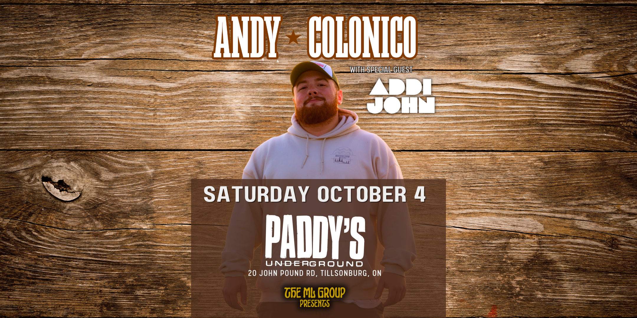 Andy Colonico w/ Addi John