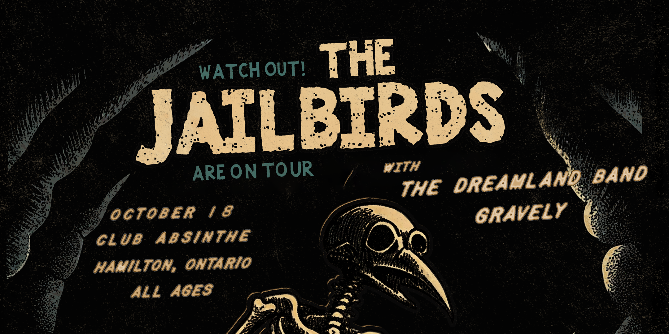 The Jailbirds w/ The Dreamland Band & Gravely
