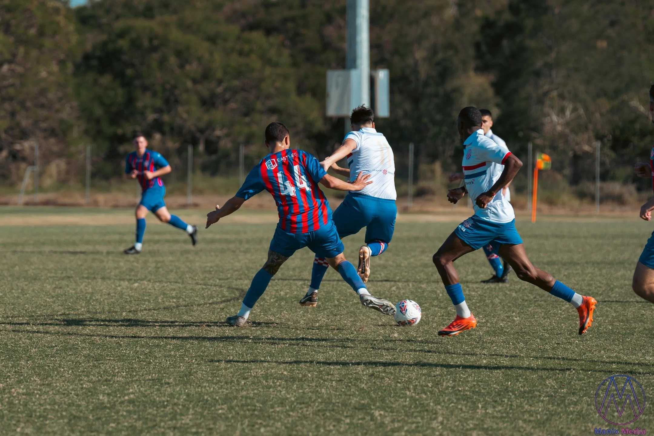 Dandenong City FC Division 2 and Womens teams take the pitch on the first day of games yesterday at this year's @cst25gc