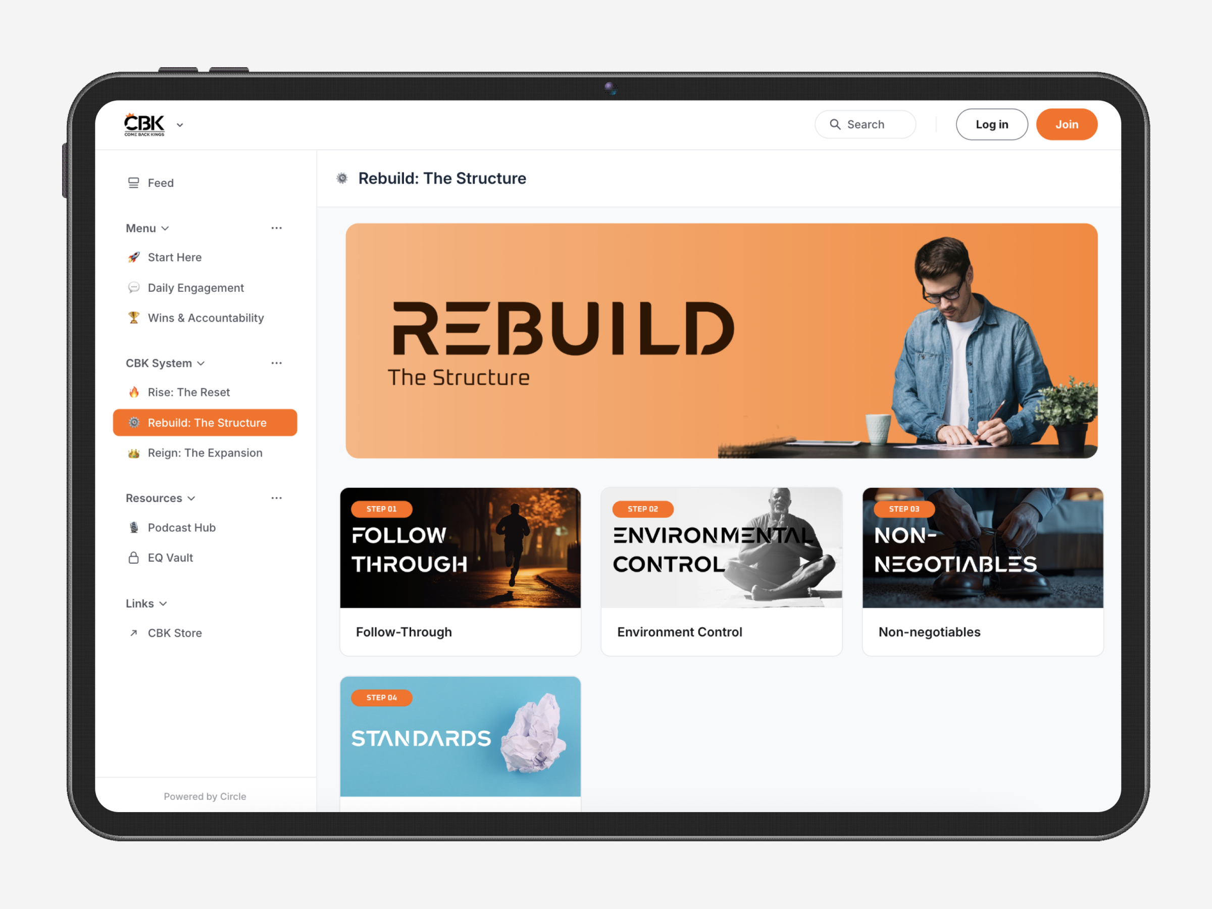 CBK | Community Portal for Men