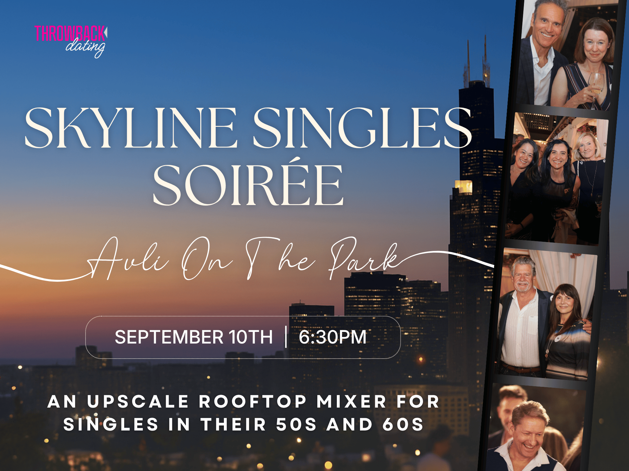 Skyline Singles Soirée (CHICAGO)
