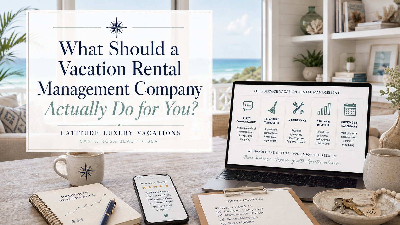 What Should a Vacation Rental Management Company Actually Do for You?